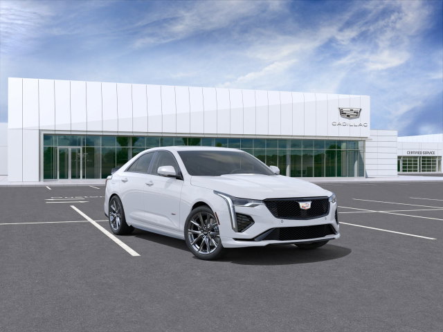 SUMMIT WHITE 2026 Cadillac CT4 V-Series AWD Sedan All-Wheel Drive Automatic